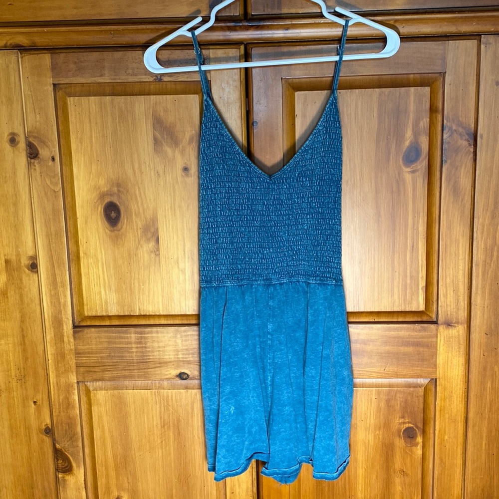 New wild fable Womens Blue Comfy Romper